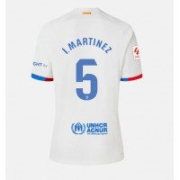 Barcelona Inigo Martinez #5 Replica Away Shirt Ladies 2023-24 Short Sleeve
